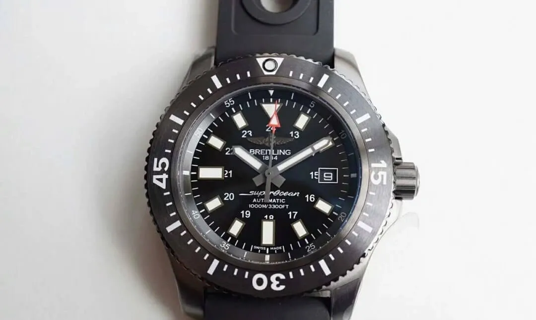 Breitling Superocean M1739313 BE92 227S M20SS.1 GF Factory 1:1 Best Edition Replica Watch Black Strap